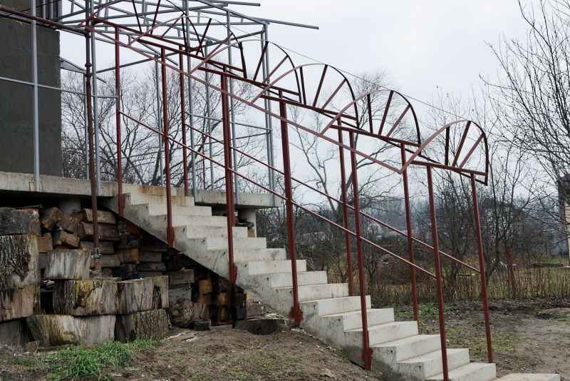 Cement Staircase Construction