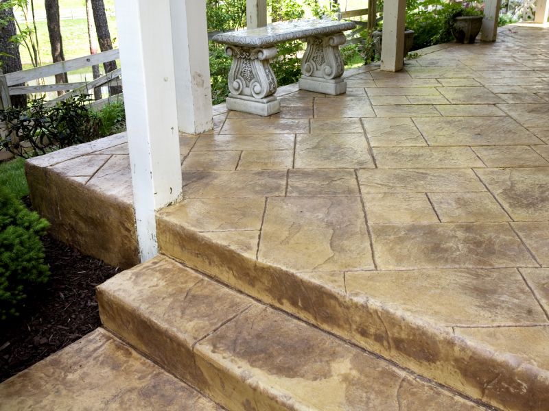 Stamped Concrete Patio