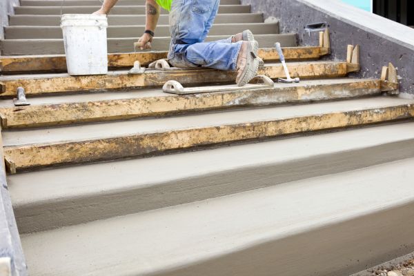 Concrete Steps Pouring in Arvada
