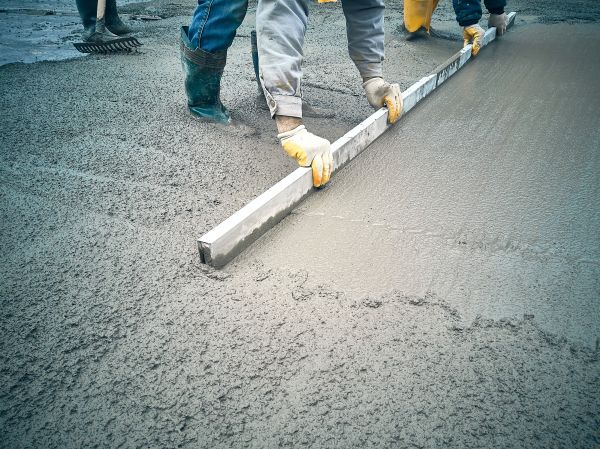 Cement Slab Construction in Arvada