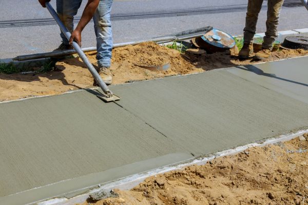 Cement Pathway Installation in Arvada